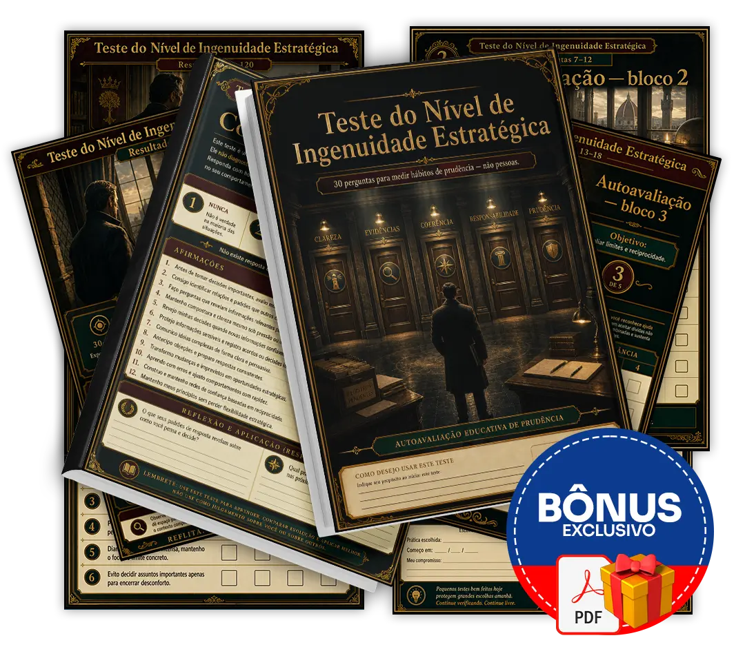 Bônus 1 — Teste do Nível de Ingenuidade Estratégica
